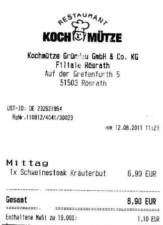 hbus Hffner Kochmtze Restaurant
